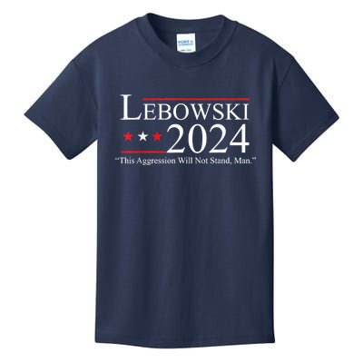 Funny Name Lebowski Political Election Vote 2024 Kids T-Shirt