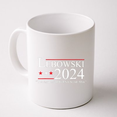 Funny Name Lebowski Political Election Vote 2024 Coffee Mug