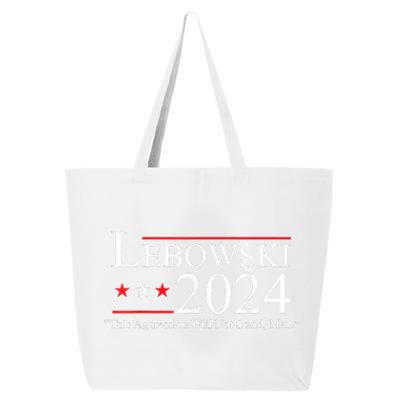 Funny Name Lebowski Political Election Vote 2024 25L Jumbo Tote