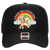 Funny Nobody Likes A Douche Canoe High Crown Mesh Back Trucker Hat