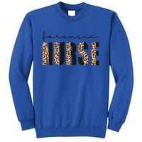 Forensic Nurse Leopard Print Rn Cheetah Nurse Squad Cool Gift Sweatshirt