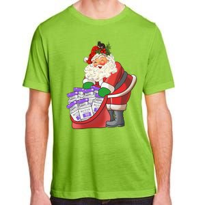 Funny Nurse Life Aesthetic Nurse Christmas Santa Claus Gift Adult ChromaSoft Performance T-Shirt