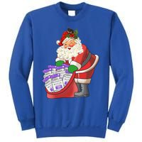 Funny Nurse Life Aesthetic Nurse Christmas Santa Claus Gift Sweatshirt