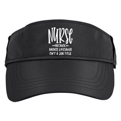 Funny Nurse Life Quote Adult Drive Performance Visor