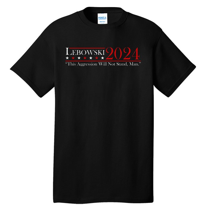 Funny Name Lebowski Political Election Vote 2024 Tall T-Shirt