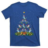 Funny Narwhal Lover Xmas Santa Narwhal Christmas Tree Meaningful Gift T-Shirt