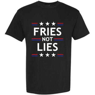 Fries Not Lies Trump 2024 French Fries Trump Vance 2024 Garment-Dyed Heavyweight T-Shirt