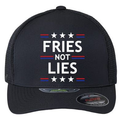 Fries Not Lies Trump 2024 French Fries Trump Vance 2024 Flexfit Unipanel Trucker Cap