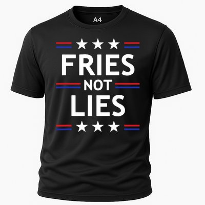 Fries Not Lies Trump 2024 French Fries Trump Vance 2024 Cooling Performance Crew T-Shirt