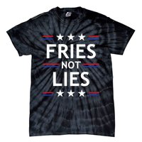 Fries Not Lies Trump 2024 French Fries Trump Vance 2024 Tie-Dye T-Shirt