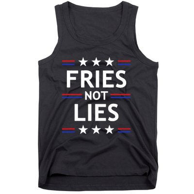 Fries Not Lies Trump 2024 French Fries Trump Vance 2024 Tank Top