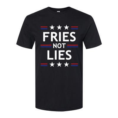 Fries Not Lies Trump 2024 French Fries Trump Vance 2024 Softstyle CVC T-Shirt