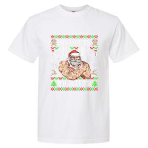 Funny No Lifts No Funny Gift Ugly Christmas Workout Powerlifting Great Gift Garment-Dyed Heavyweight T-Shirt