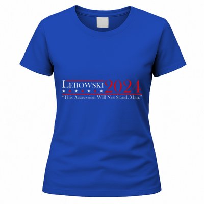 Funny Name Lebowski Political Election Vote 2024  Women's T-Shirt