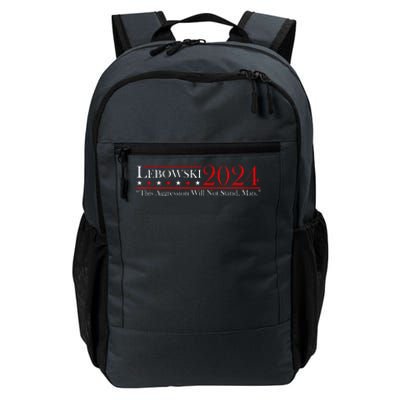 Funny Name Lebowski Political Election Vote 2024  Daily Commute Backpack