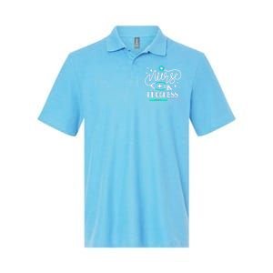 Future Nurse Life Nursing School Student Nurse In Progress Gift Softstyle Adult Sport Polo