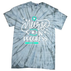 Future Nurse Life Nursing School Student Nurse In Progress Gift Tie-Dye T-Shirt