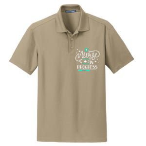 Future Nurse Life Nursing School Student Nurse In Progress Gift Dry Zone Grid Polo