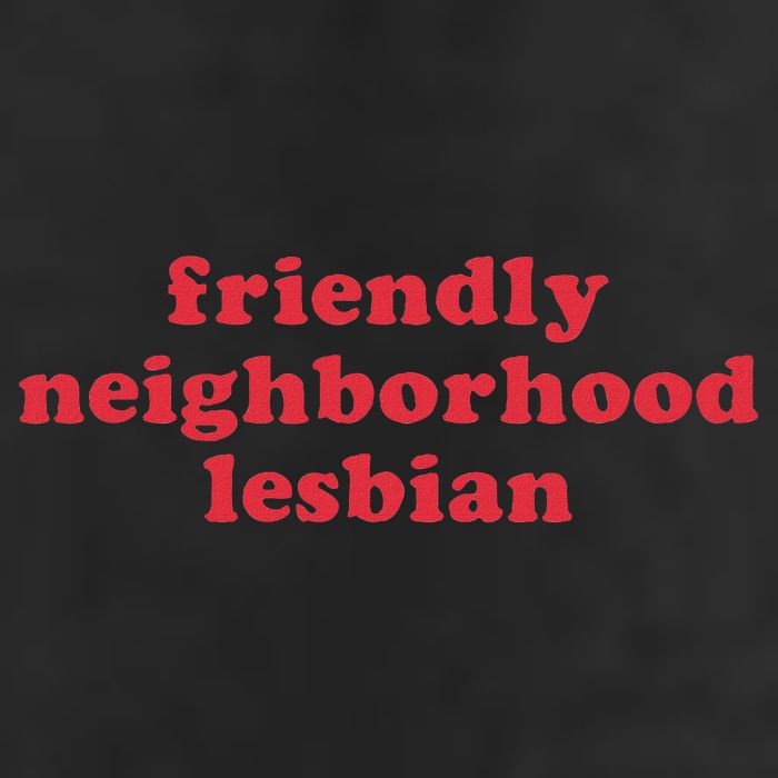 Friendly Neighborhood Lesbian Pride Adult Drive Performance Visor
