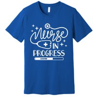 Future Nurse Life Nursing School Student Nurse In Progress Gift Premium T-Shirt