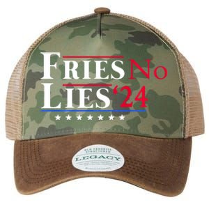 Fries Not Lies Trump 2024 French Fries Trump Vance 2024 Legacy Tie Dye Trucker Hat