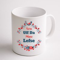 Funny Norwegian Less Uffda More Lefse Midwest Mug