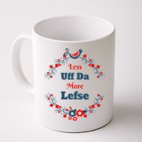 Funny Norwegian Less Uffda More Lefse Midwest Mug