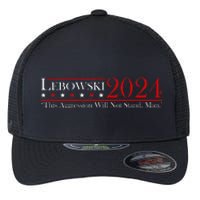 Funny Name Lebowski Political Election Vote 2024 Men Women Flexfit Unipanel Trucker Cap