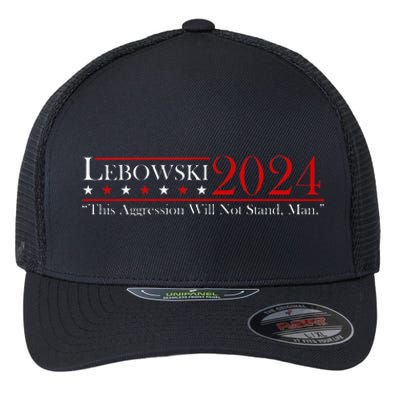 Funny Name Lebowski Political Election Vote 2024 Men Women Flexfit Unipanel Trucker Cap