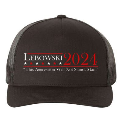 Funny Name Lebowski Political Election Vote 2024 Men Women Yupoong Adult 5-Panel Trucker Hat