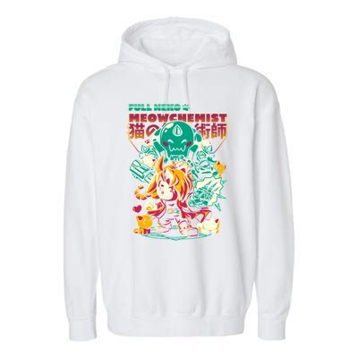 Full Neko Meowchemist Garment-Dyed Fleece Hoodie