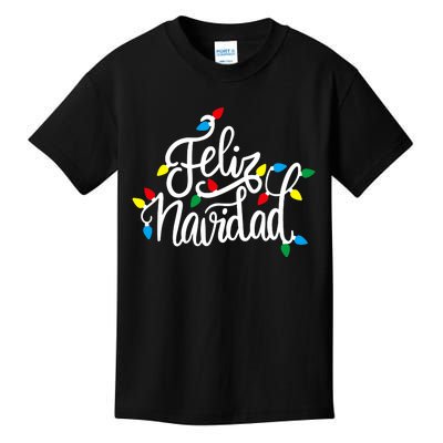 Feliz Navidad Matching Family Spanish Christmas Mexican Xmas Kids T-Shirt