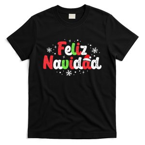 Feliz Navidad Matching Family Spanish Christmas Mexican Xmas T-Shirt