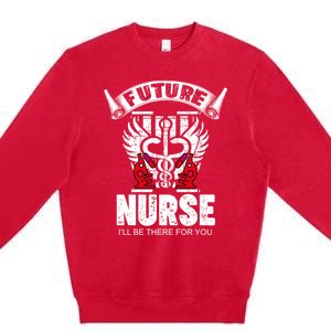 Future Nurse Medical Assistant Rn Student Graduation Day Gift Premium Crewneck Sweatshirt