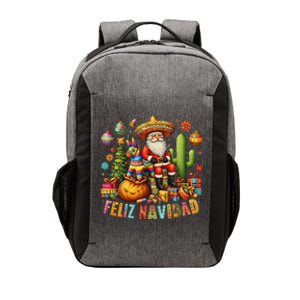 Feliz Navidad Mexican Funny Christmas Santa Festive Graphic Vector Backpack