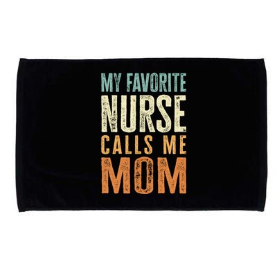 Funny Nurse Mom Cute Gift Microfiber Hand Towel