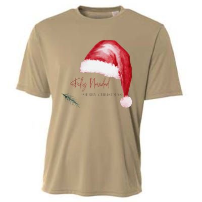 Feliz Navidad Merry Christmas Spanish Cooling Performance Crew T-Shirt