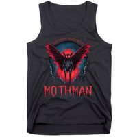 Friendly Neighborhood Mothman Cryptid Folklore Mothman Tank Top