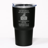 Funny Not My Circus Not My Monkeys Ringmaster Shitshow Tumbler
