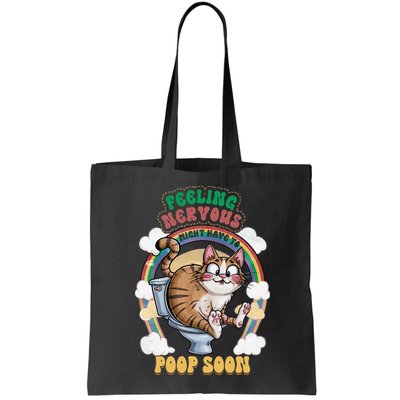 Feeling Nervous Might Have To Po Op Soon Meme Cat Saying Bag