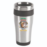 Feeling Nervous Might Have To Po Op Soon Meme Cat Saying 16oz Travel Tumbler