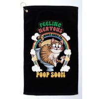 Feeling Nervous Might Have To Po Op Soon Meme Cat Saying Golf Towel