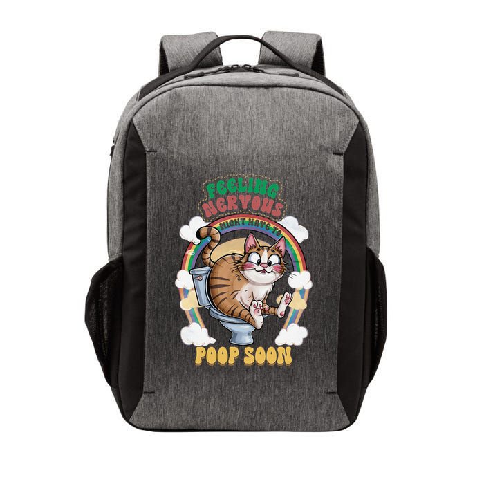 Feeling Nervous Might Have To Po Op Soon Meme Cat Saying Vector Backpack