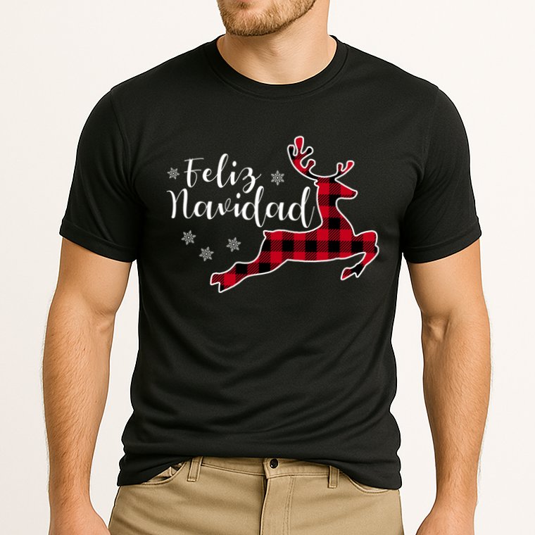 Feliz Navidad Matching Family Spanish Christmas Mexican Xmas Gift Cooling Performance Crew T-Shirt