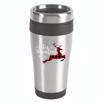 Feliz Navidad Matching Family Spanish Christmas Mexican Xmas Gift 16oz Travel Tumbler