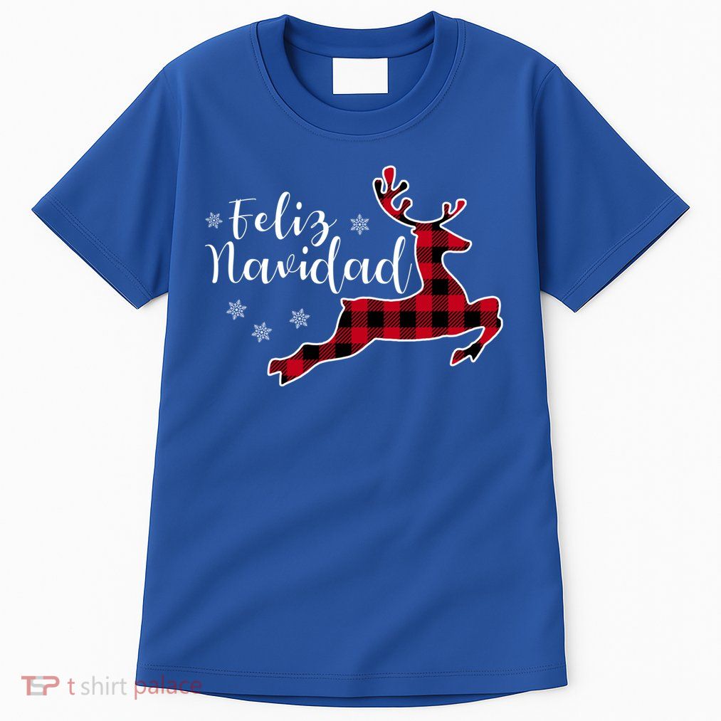 Feliz Navidad Matching Family Spanish Christmas Mexican Xmas Gift Tall T-Shirt