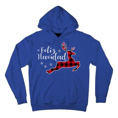 Feliz Navidad Matching Family Spanish Christmas Mexican Xmas Gift Tall Hoodie