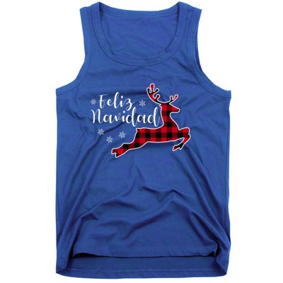 Feliz Navidad Matching Family Spanish Christmas Mexican Xmas Gift Tank Top