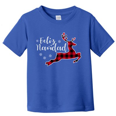 Feliz Navidad Matching Family Spanish Christmas Mexican Xmas Gift Toddler T-Shirt