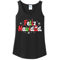 Feliz Navidad Matching Family Spanish Christmas Mexican Xmas Ladies Essential Tank